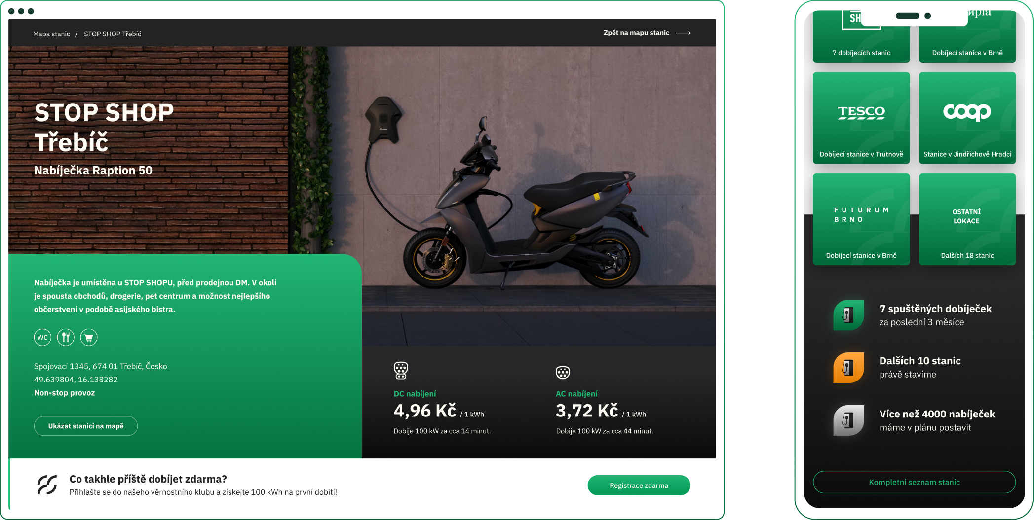 e-station Web