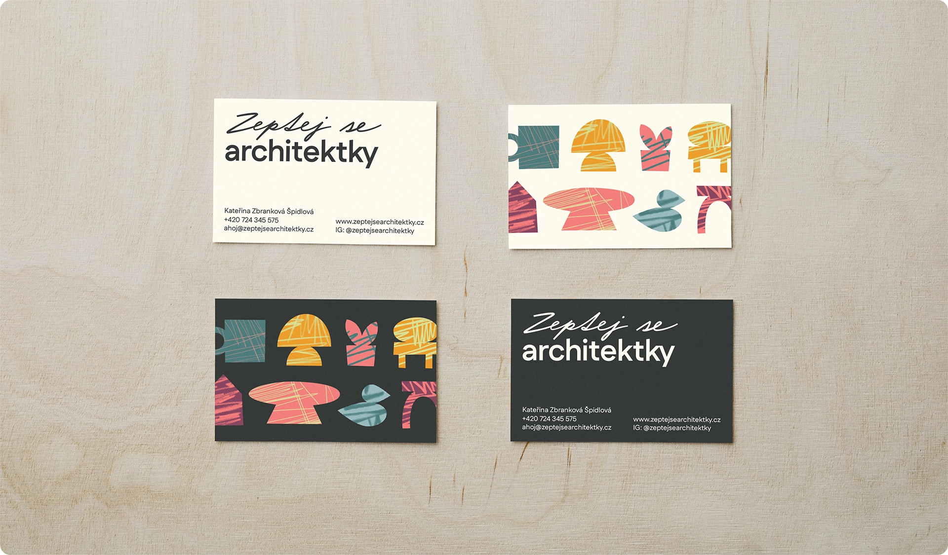 Zeptej se architektky vizitky